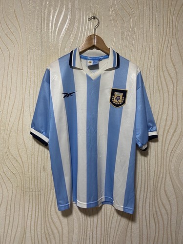 ARGENTINA 1999 2000 HOME FOOTBALL SHIRT SOCCER JERSEY REEBOK