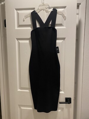 Express Bodycontour  women s bodycon midi dress size XS BLACK