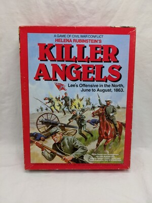 *Unpunched* Killer Angels Lee's Offensive Board Game Complete
