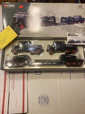 CORGI VTG NIB HEAVY HAULAGE SCAMMELL CONSTRUCTORS 24 WHEEL - PICKFORDS, #17701