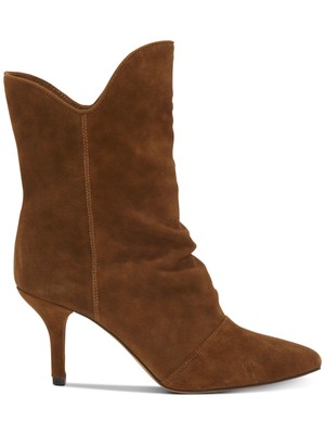 

VINCE CAMUTO Женские Коричневые Изогнутые Ботильоны Andrissa Stiletto Slip On, Коричневый, VC-ANDRISSA