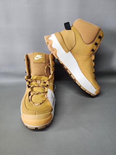 Nike Wmns City Classic Boot Wheat Brown White Women Unisex