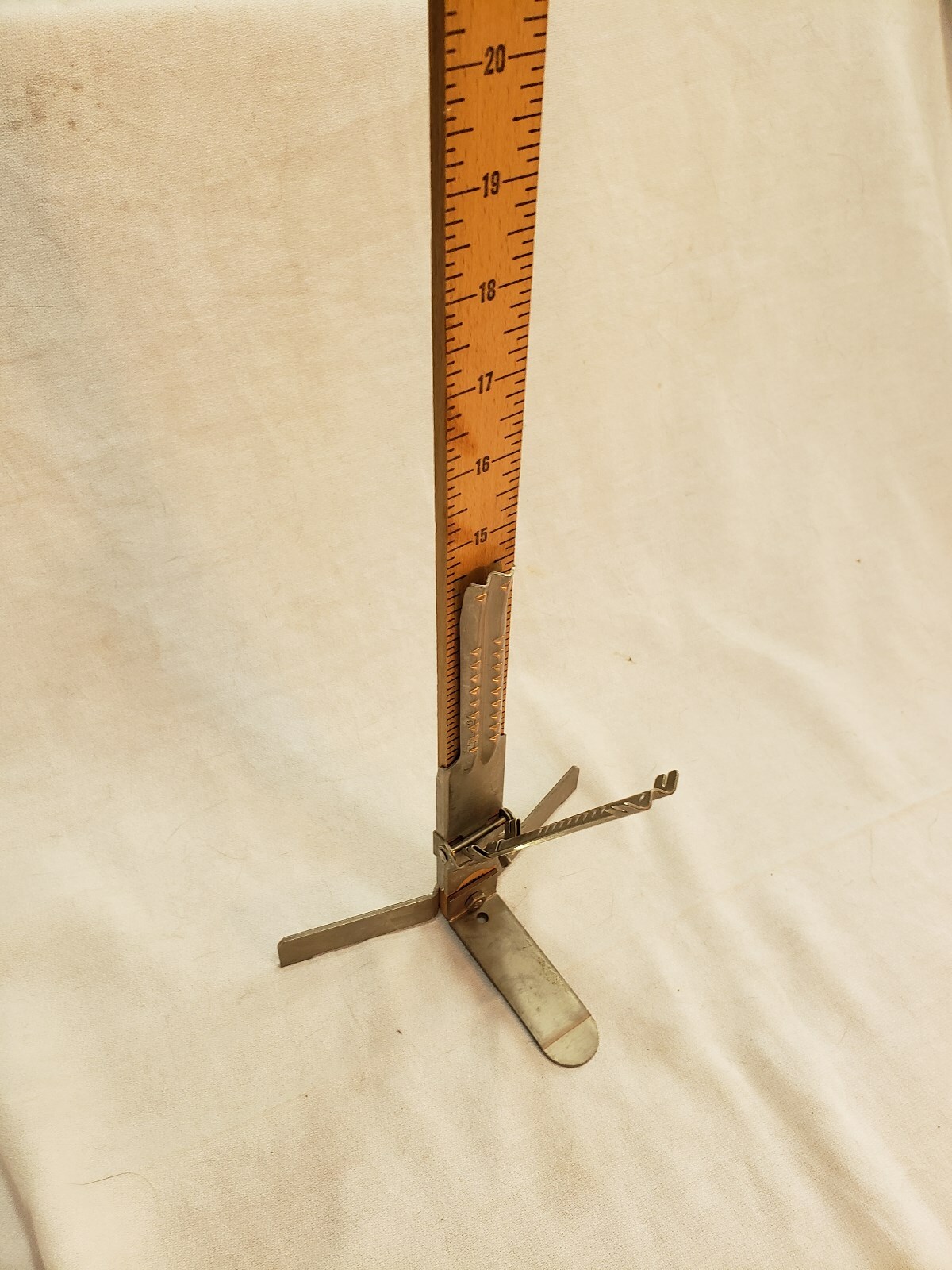 Vintage Wood Dress Hem Ruler DRITZ Skirt marker Sewing Measurement Tool