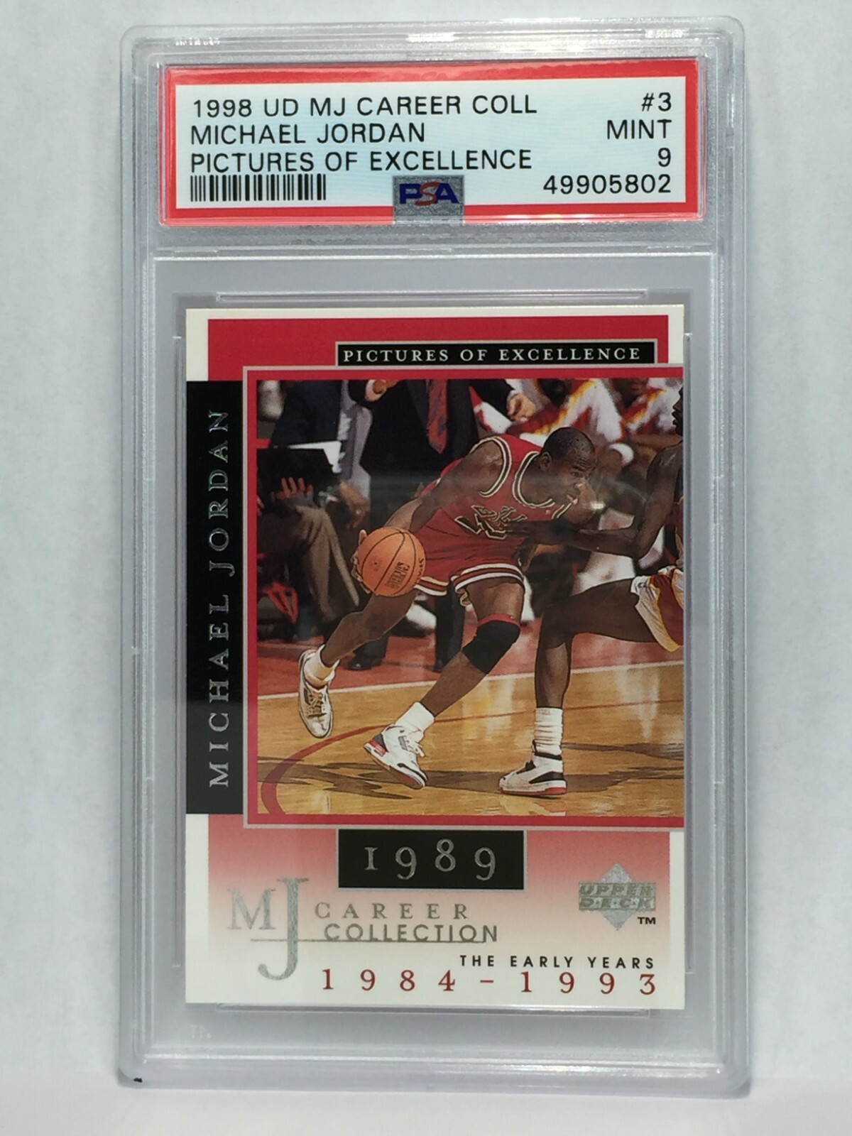 1998 Upper Deck Michael Jordan Career Collection #3 Pictures