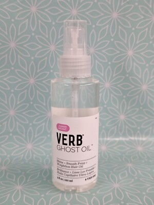 Verb Ghost Oil Shine Smooth Frizz Weightless Hair Oil 120ml/4oz Spray