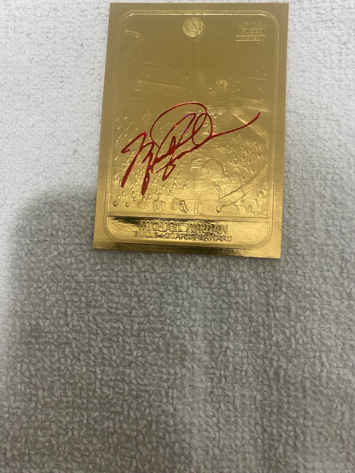 マイケルジョーダン 24k GOLD COLECTIBLE Michael Jordan 24k Gold Collectible Card | eBay
