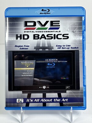 DVE HD Blu-Ray Basics Digital Video Essentials Region Free Edition