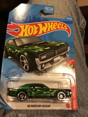 hot wheels 68 mercury cougar T/B5