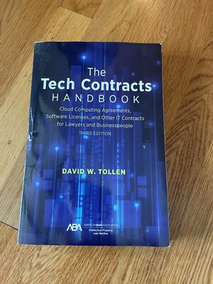 The Tech Contracts Handbook  Cloud Computing Agreements  Software