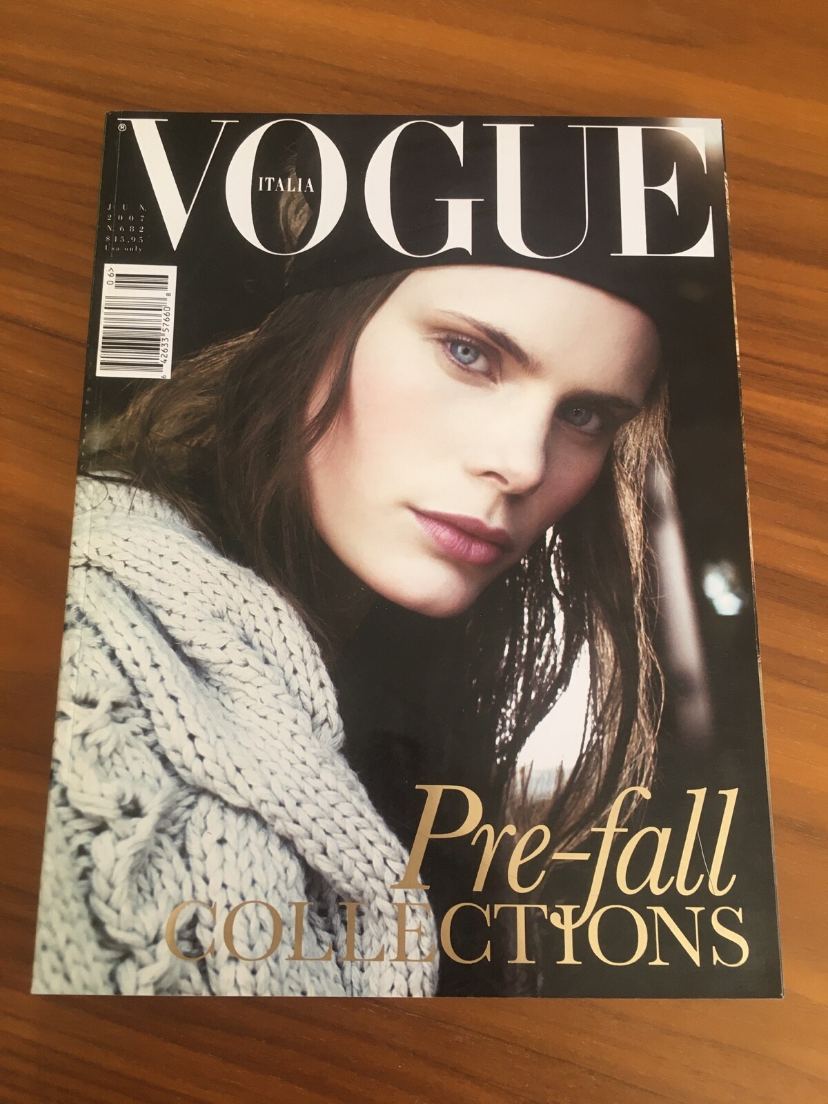 VOGUE ITALIA MAGAZINE JUNE 2007 + SUPPLEMENT WITH NAOMI