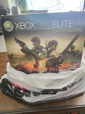 Resident Evil 5 Xbox 360 Bundle Limited Edition And Factory Sealed