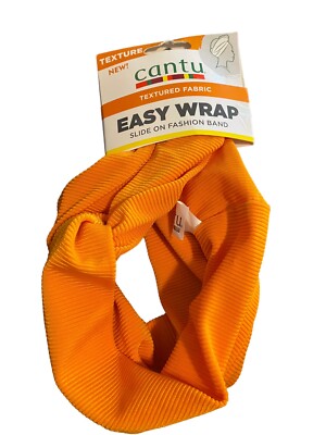 Cantu One Size Fits All Textured Fabric Wrap - Orange Easy Wrap