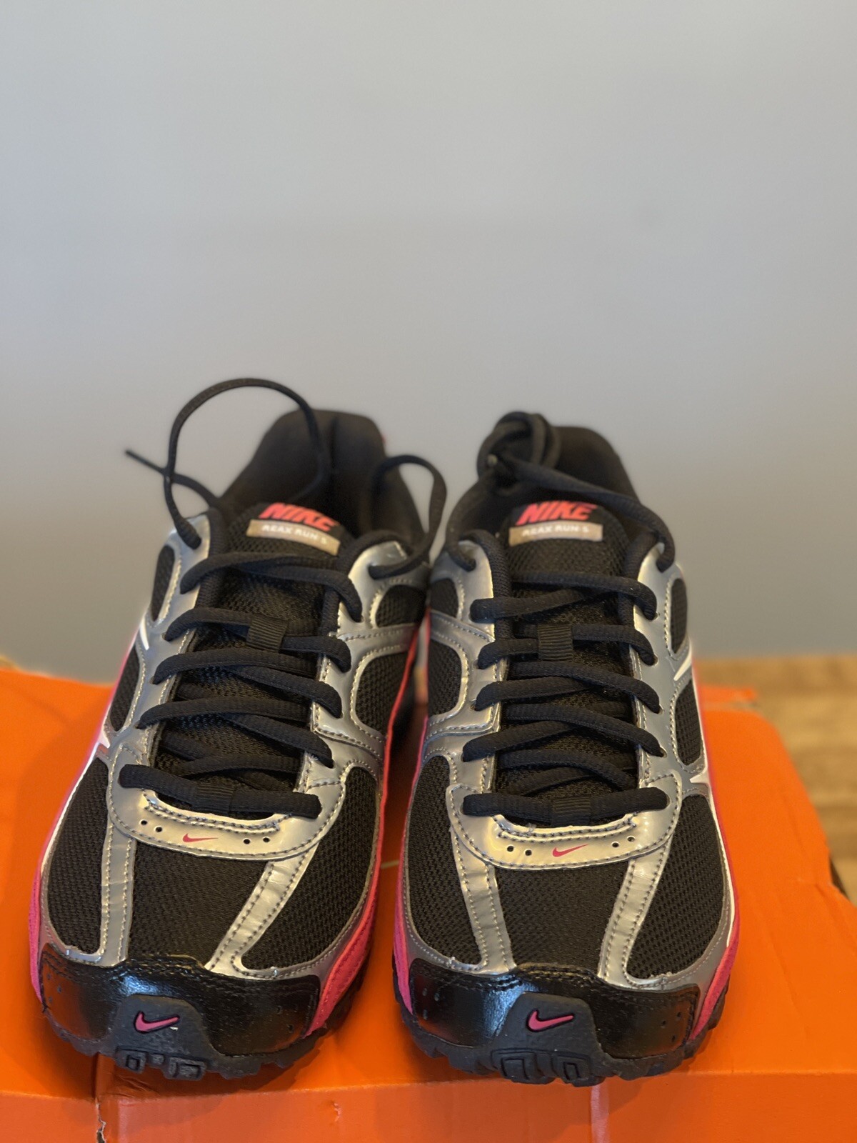 Nike Reax Run 5 Black/Metallic Cool 