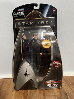 Playmates Toys Star Trek Deluxe Original Spock Vivid Imaginations Action Figure