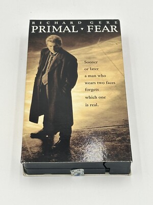 Primal Fear - Featuring Richard Gere - VHS - Tested