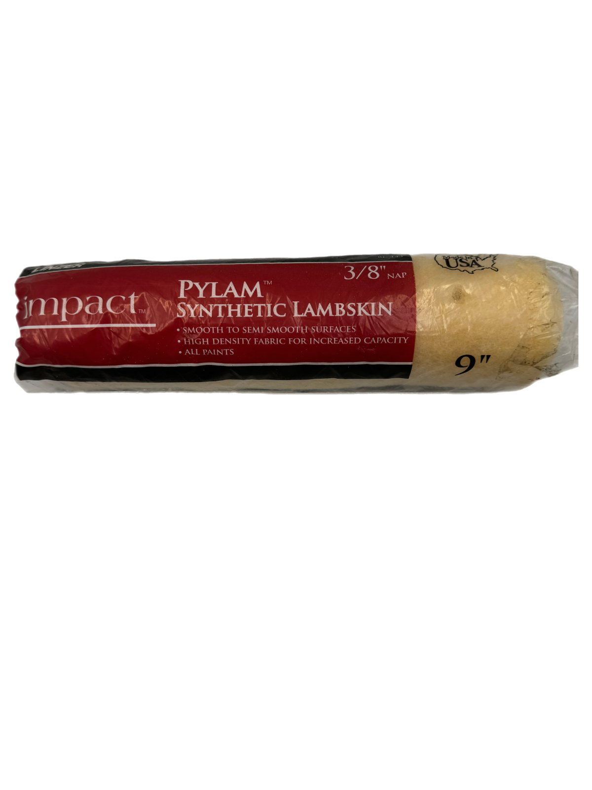 Linzer 9 In. x 3/8 In. Pylam Synthetic Lambskin Roller Cover RC 143