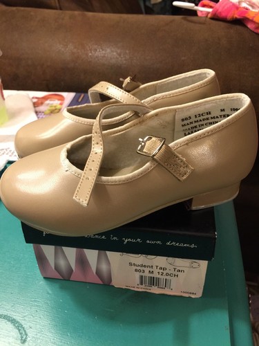 Revolution dancewear tap shoes size 12.0CH