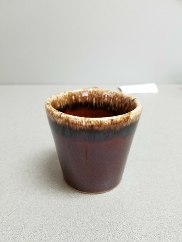Hull Oven Proof USA Brown Drip Coffee Cup+