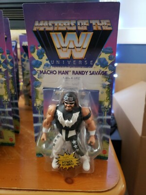 Masters of the Universe WWE Macho Man Randy Savage MOTU unpunched