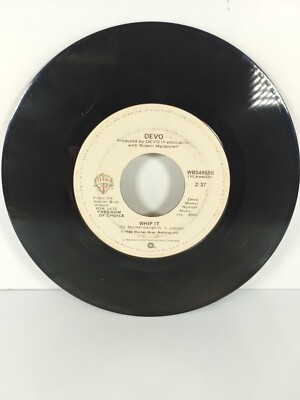 Devo Whip It / Turn Around 7'' Vinyl 45 Warner Bros 1980 S49950 - READ 