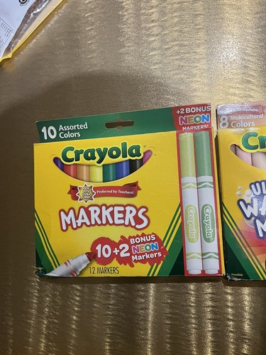 Crayola Markers and Crayons (new) School