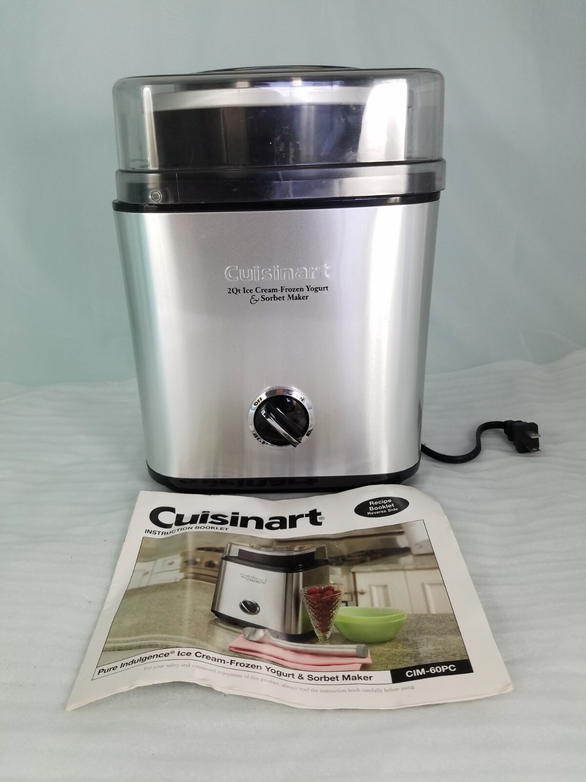Cuisinartクイジナート アイスクリームメーカーCIM-60PCJ