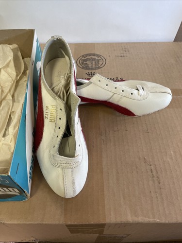 Archive vintage old PUMA 70s 80s エナメル PUMA Running UK8 | US 8.5 Made in West Germany Rare OG Blue
