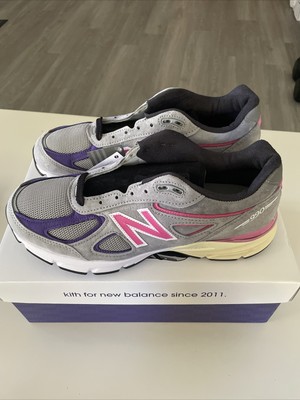 Kith & New Balance for United Arrows & Sons 990v4 Smoked Pearl M990KT4 Size 10