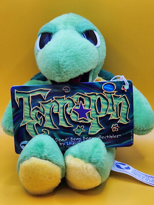 GRATEFUL DEAD - BEAN BEAR - BY LIQUID BLUE - ''TERRAPIN'' BEAR - RARE - NEW /TAGS