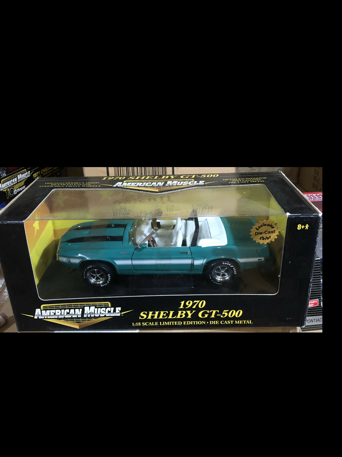 1970 Ford Shelby Mustang GT500 Green 1:18 Ertl American
