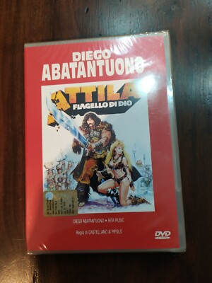 FILM ATTILA FLAGELLO DI DIO ABATANTUONO  DVD   ITA  NUOVO