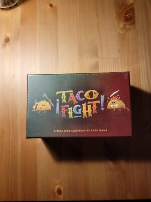 ¡TACO FIGHT!  | Cooperative Card Game by El Dorado | Kickstarter Edition | New