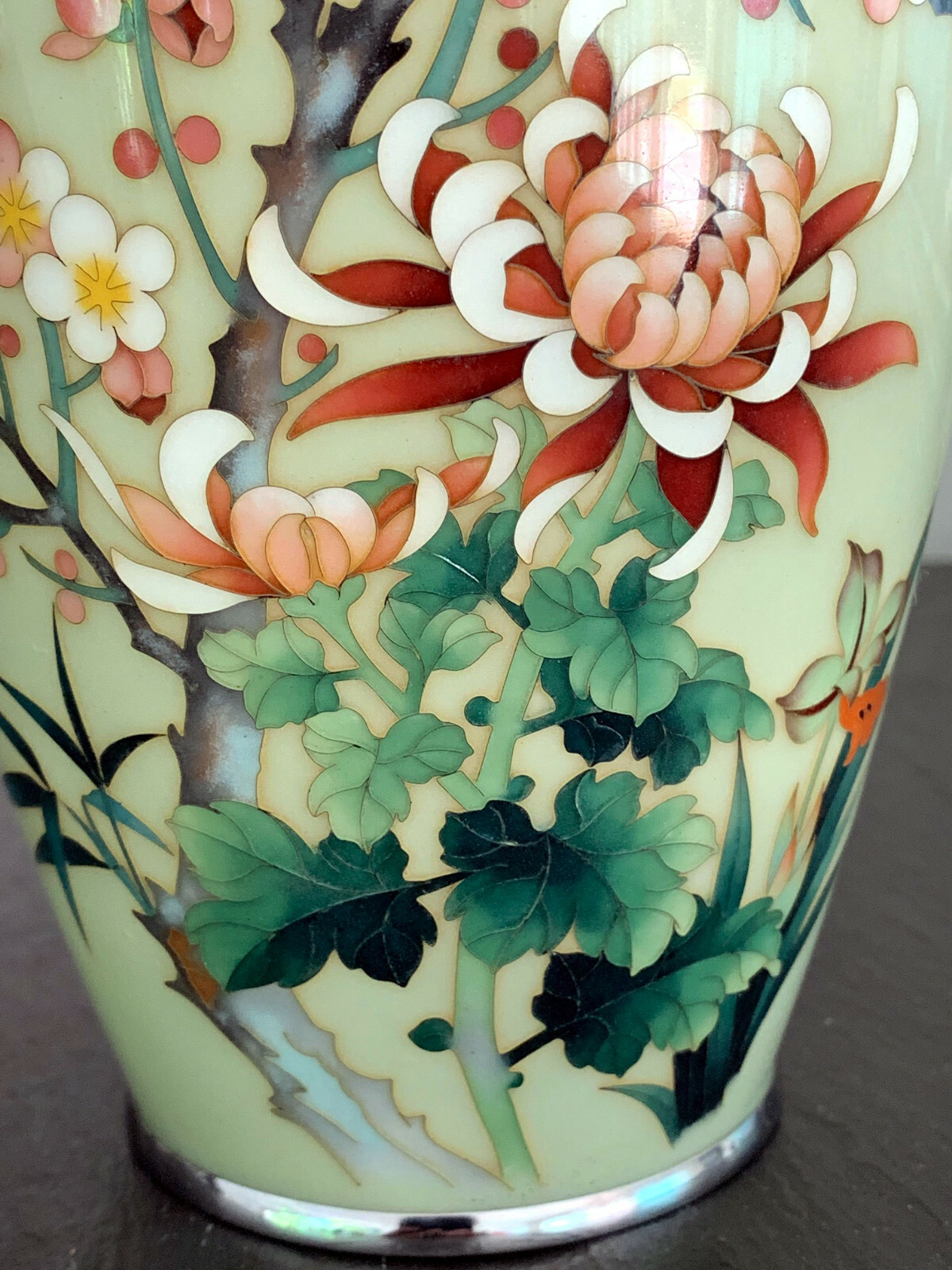 A Japanese Cloisonne Vase by Ando Jubei Meiji Period eBay