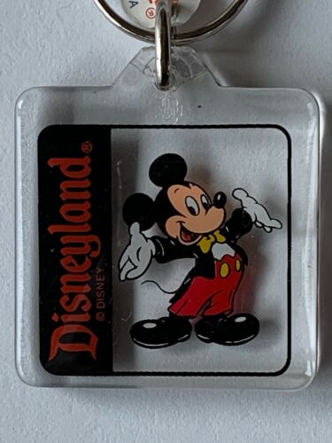 Vintage Disneyland Mickey Mouse Keychain From The 1980