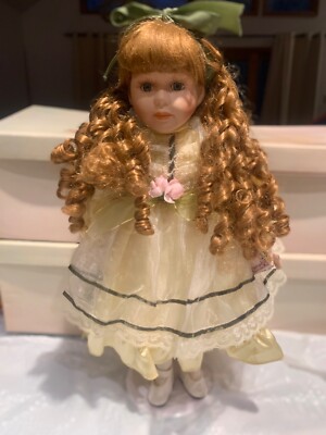 Limited Edition Vtg Porcelain Doll Clarissa s Collection Certificate By Dollex