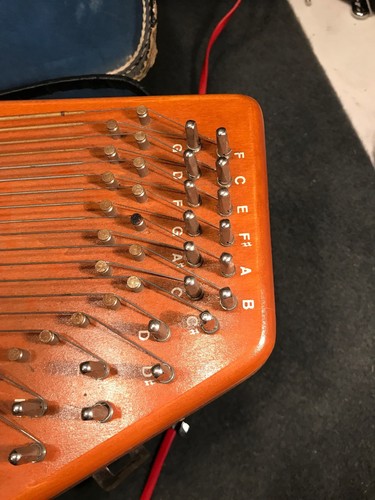 Oscar Schmidt Autoharp 12 Chord 36 String Zither Musical Instrument