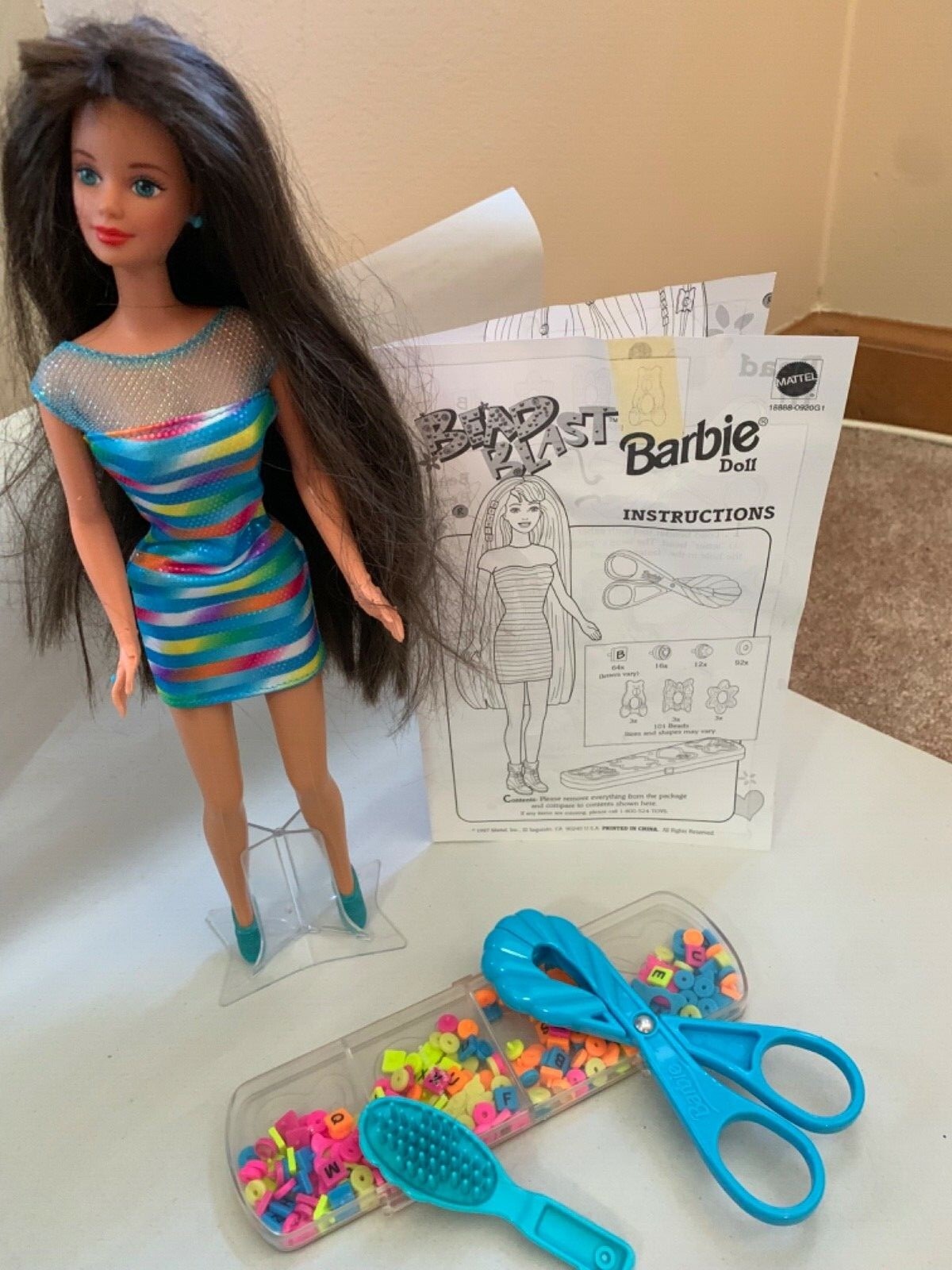 31%割引格安即決 バービー Barbie バービー人形 BEAD BLAST レア