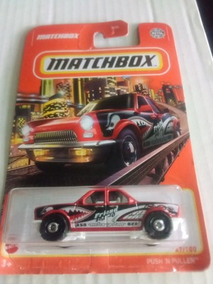 Matchbox Push N Puller Friend Or Foe 47/100 MBX City Red 1/64 Scale Diecast 2022