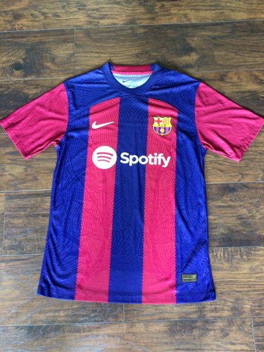 Nike fc Barcelona dri fit Jersey Size Adult Large NWT | eBay
