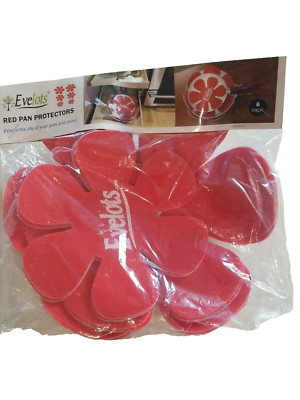 Evelots Felt Dish Pan Scratch Protectors Ceramic Glass Cookware Divider Set of 6
