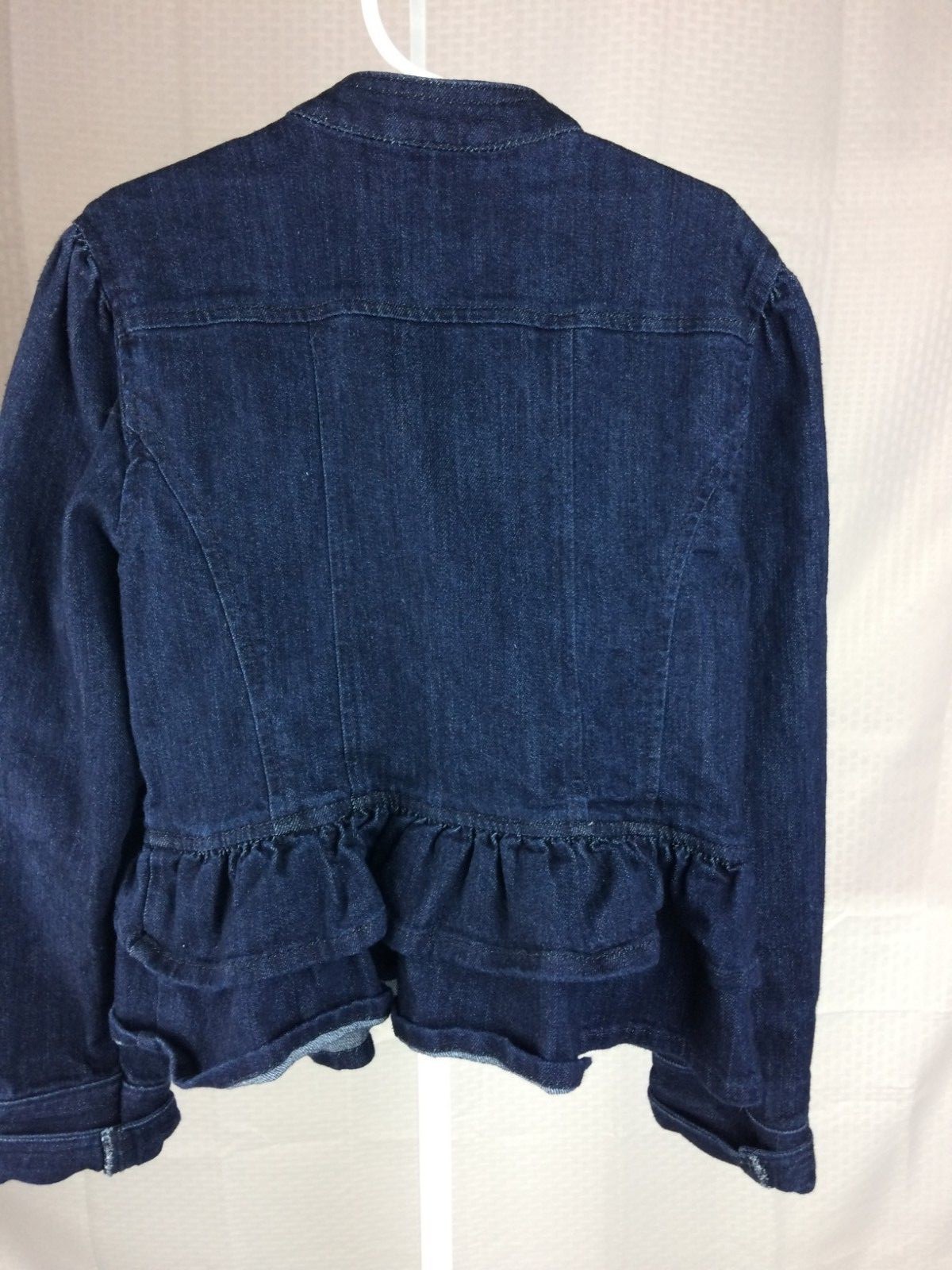 GapKids Large Jean Jacket with Ruffles