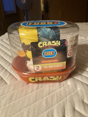 Crash Bandicoot Tubbz Dr Neo Cortex Cosplay Collectible Duck Figure New Toy