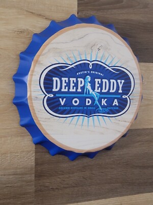 DEEP EDDY VODKA Metal Sign  Advertising wall decor Sign Vodaka bar sign 