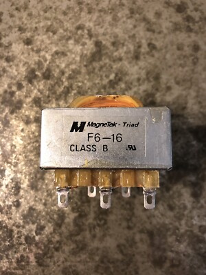 MAGNETEK Power Transformer F6-16 Class B, EIA-17-9733 2A AXM B13 MSA