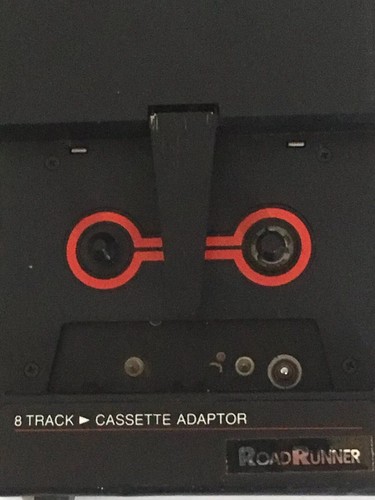 RARE Vintage Road Runner Stereo Adapter To Play Cassette Tapes In 8 Track CA69