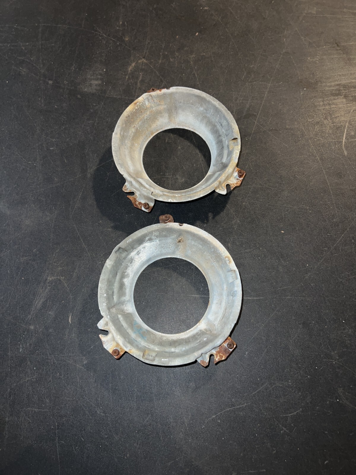 1971 Barracuda Inner Headlight Buckets Cuda 71 E Body Mopar