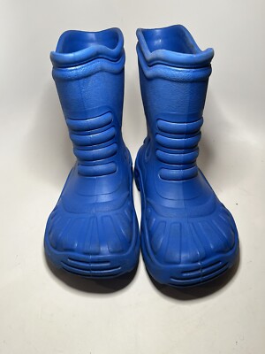 Crocs Georgie Jaunt Rain Boot Bright Blue Unisex W 5/M 3Waterproof Croslite