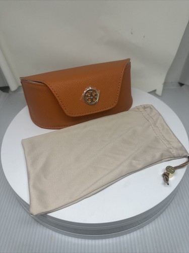 【送料無料】トリーバーチ　サングラス　ケース付き Tory Burch Sunglasses Case Orange T Logo Plus Microfiber Bag
