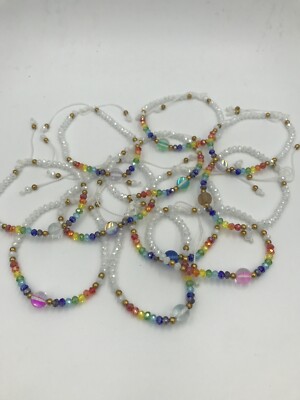 7Chakra~Bracelet~White