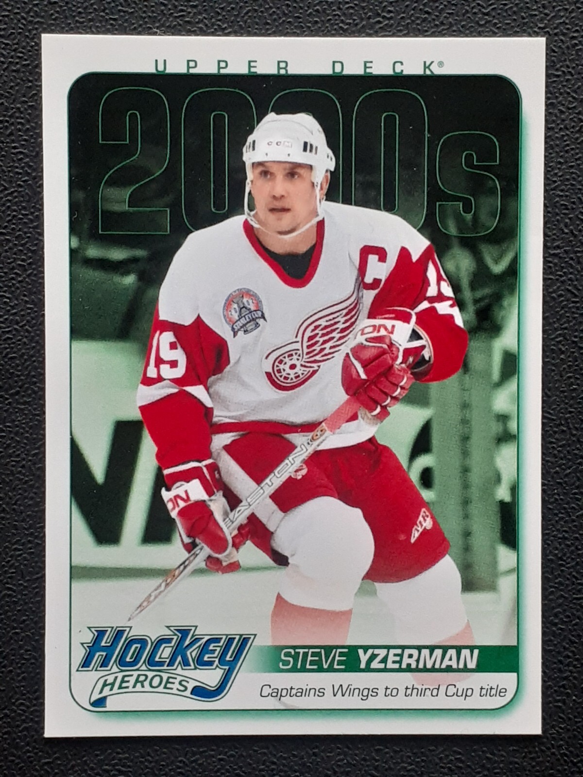 STEVE YZERMAN 2014-15 UPPER DECK HOCKEY HEROES 14-15 NO HH66